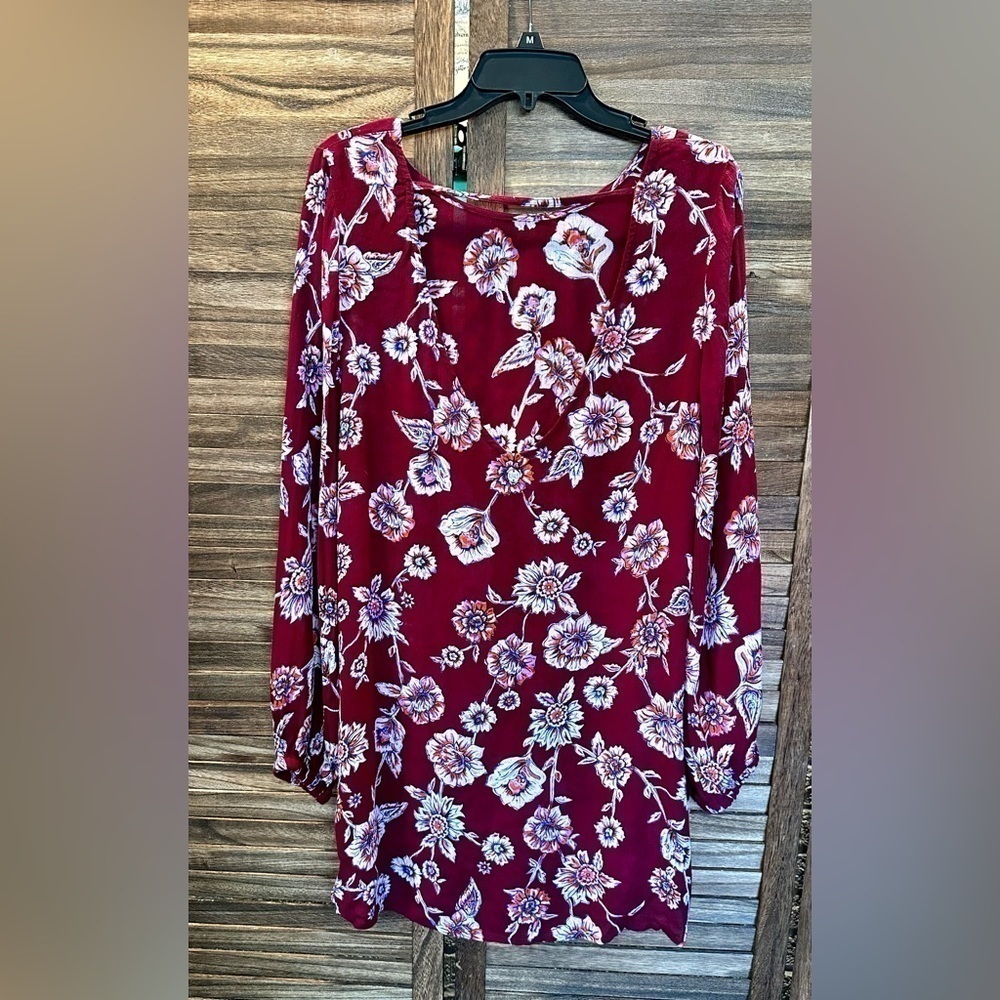 Billabong Floral Boho Mini Dress - Picture 3 of 7